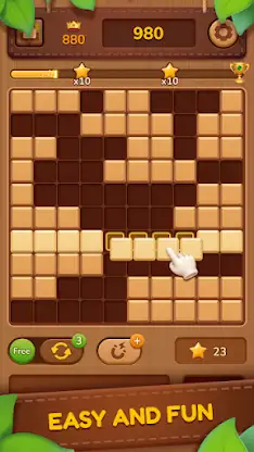 Wood Block - Sudoku Puzzle screenshot 1