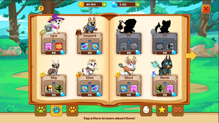 Dungeon Dogs - Idle RPG screenshot 6