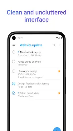 Reminders: Todo List & Notes screenshot 1
