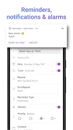 Reminders: Todo List & Notes screenshot 2