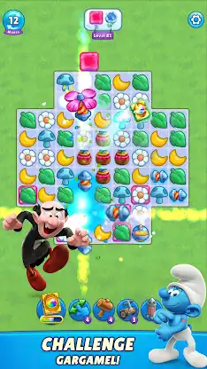 Smurfs Magic Match screenshot 2
