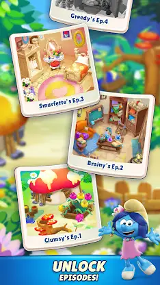 Smurfs Magic Match screenshot 5