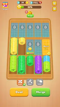 Coin Merge: Sort Puzzle screenshot 3