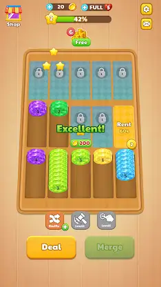 Coin Merge: Sort Puzzle screenshot 4