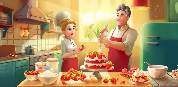 Merge Restaurant: Makeover — Android game banner
