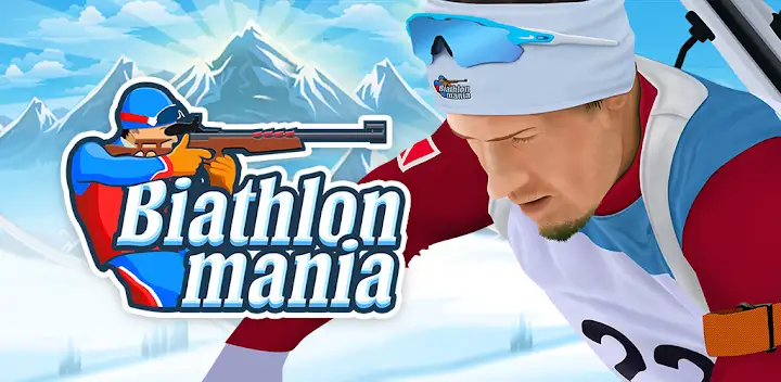 Biathlon Mania — Android game banner