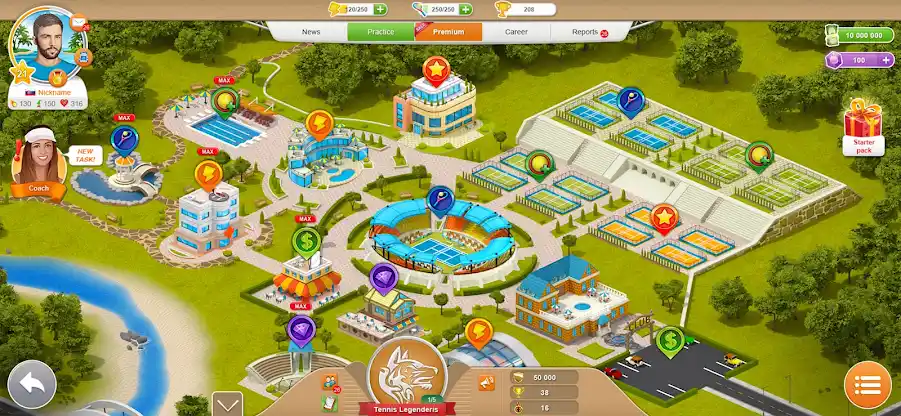 Tennis Mania Mobile screenshot 4