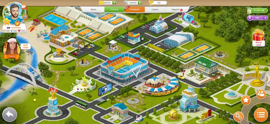 Tennis Mania Mobile screenshot 2