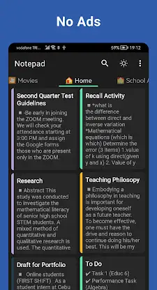 Notepad: Notes, Todo screenshot 1