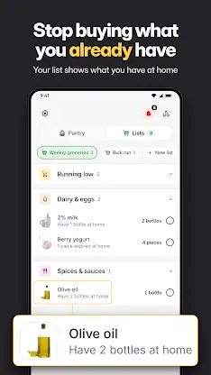 Zapas Pantry Inventory Tracker screenshot 1
