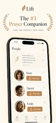 Lift: Daily Prayer & Bible AI screenshot 1
