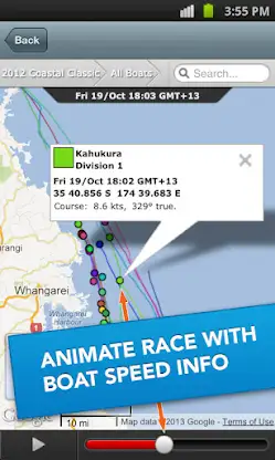 PredictWind Race Tracker screenshot 4