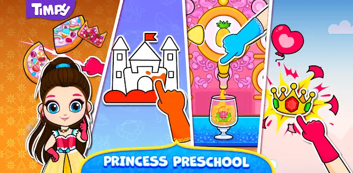 Princess Games Makeup & Salon — Android game banner