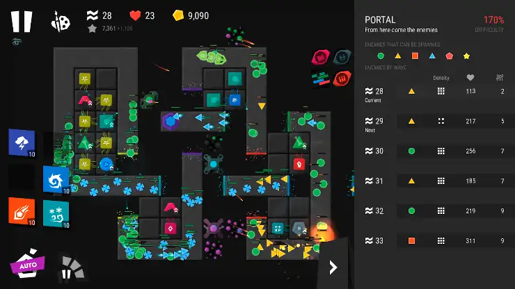 Infinitode 2 - Tower Defense screenshot 7