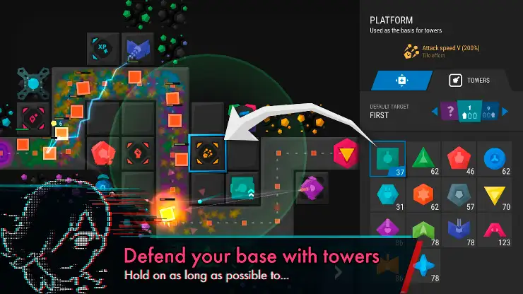 Infinitode 2 - Tower Defense screenshot 1