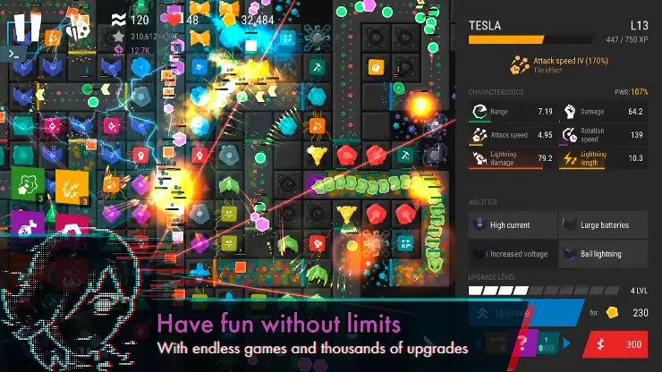 Infinitode 2 - Tower Defense screenshot 5