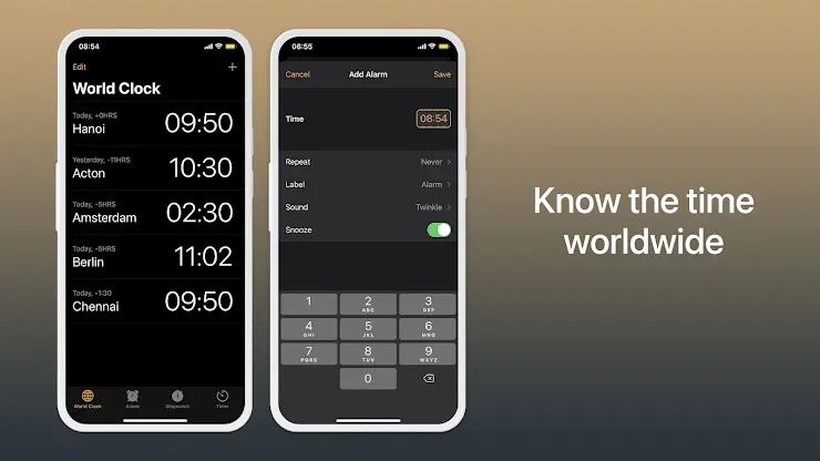 Clock Phone 15 Pro, Alarm Pro screenshot 3