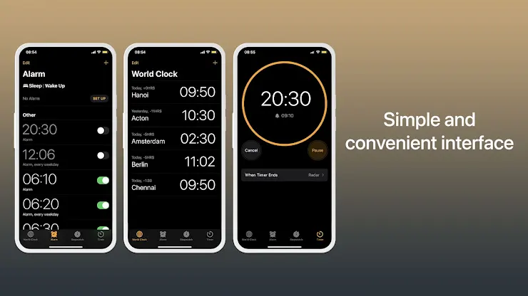 Clock Phone 15 Pro, Alarm Pro screenshot 6