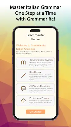 Grammarific: Italian Grammar screenshot 1