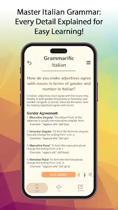 Grammarific: Italian Grammar screenshot 2