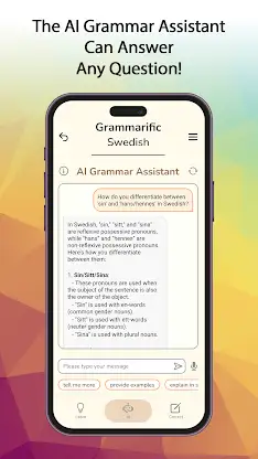 Grammarific: Swedish Grammar screenshot 1