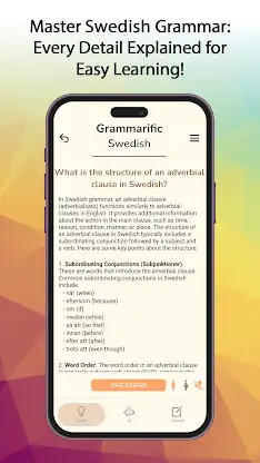 Grammarific: Swedish Grammar screenshot 4