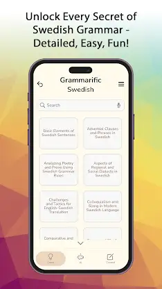 Grammarific: Swedish Grammar screenshot 3