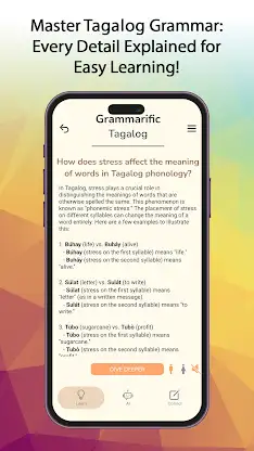 Grammarific: Tagalog Grammar screenshot 3