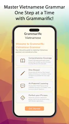 Grammarific Vietnamese Grammar screenshot 1