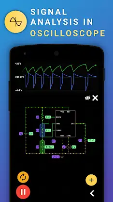 PROTO - circuit simulator screenshot 1