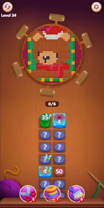 Knit Rush! -Pixel Sort screenshot 2