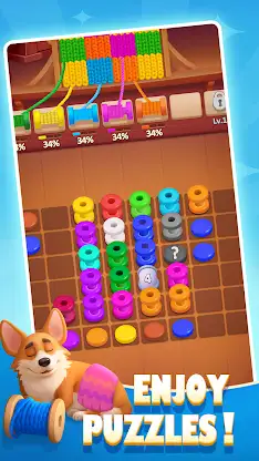 Knit Master！- Color Sort screenshot 1