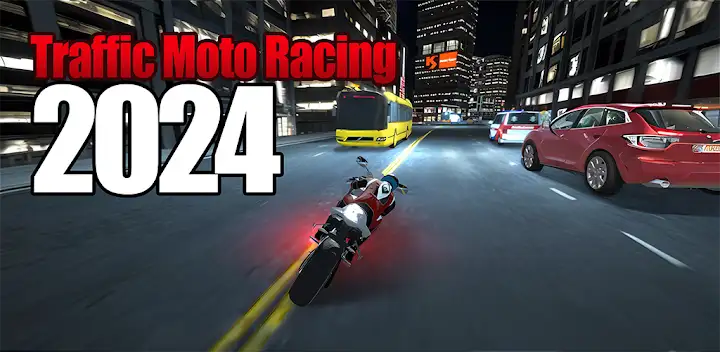 Traffic Moto Racing 2025 — Android game banner
