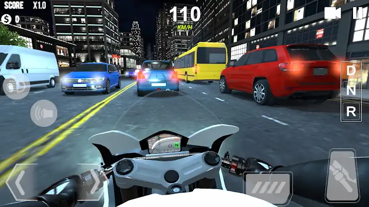 Traffic Moto Racing 2025 screenshot 1