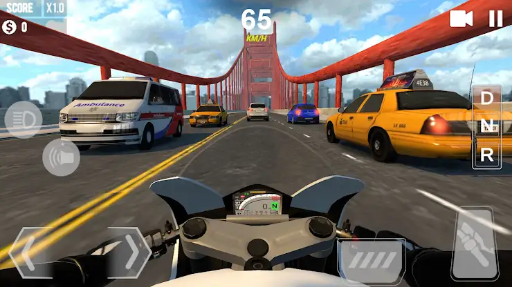 Traffic Moto Racing 2025 screenshot 3