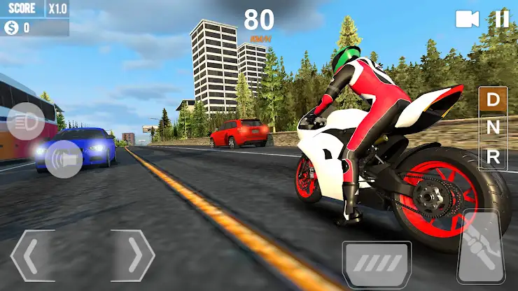 Traffic Moto Racing 2025 screenshot 2