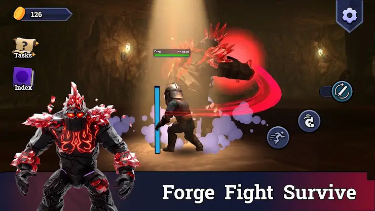 Grim Forge Legends RPG screenshot 2