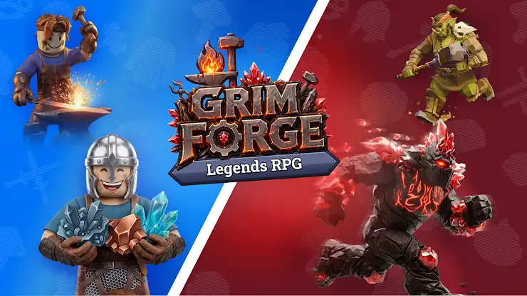 Grim Forge Legends RPG screenshot 1