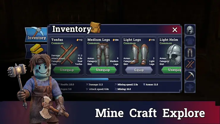 Grim Forge Legends RPG screenshot 7