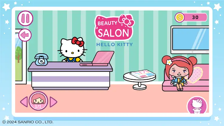 Hello Kitty: Beauty Salon screenshot 1