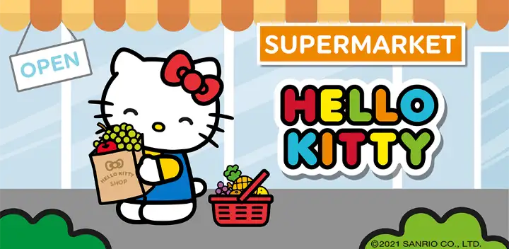 Hello Kitty: Kids Supermarket — Android game banner