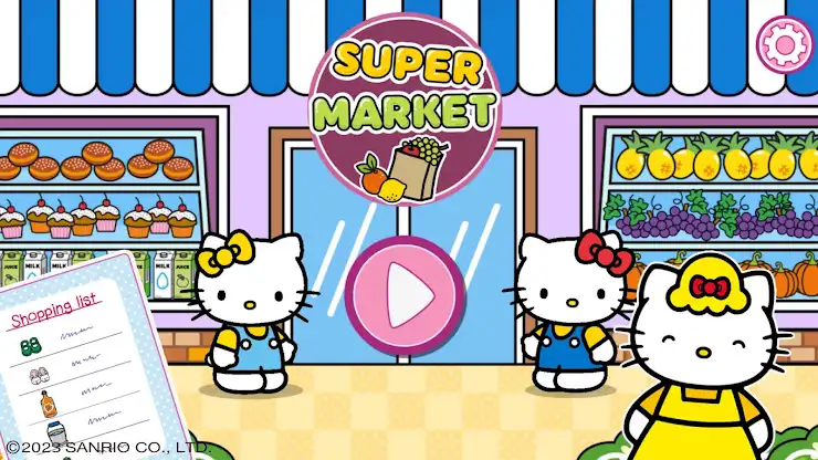 Hello Kitty: Kids Supermarket screenshot 1