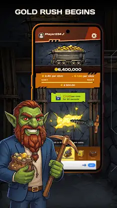 Idle Gold Mining Tycoon screenshot 1