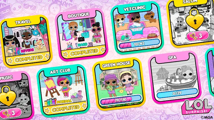 L.O.L. Surprise! Sticker Book screenshot 1