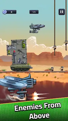 Tank Defense: Merge Attack screenshot 3