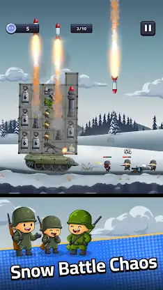 Tank Defense: Merge Attack screenshot 2