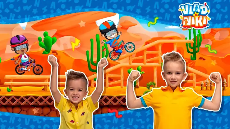 Vlad & Niki: Kids Bike Racing screenshot 6