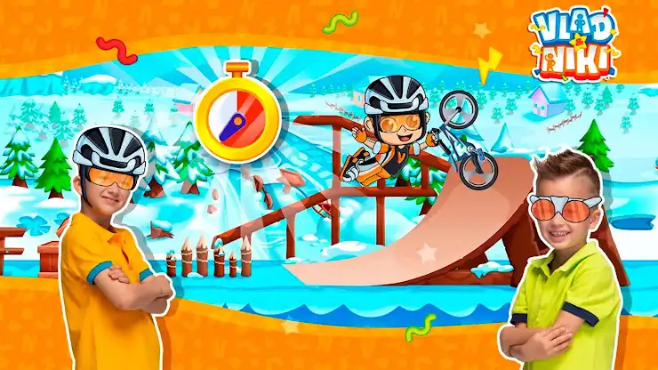 Vlad & Niki: Kids Bike Racing screenshot 7