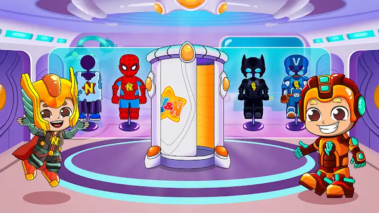 Vlad and Niki Superheroes screenshot 1