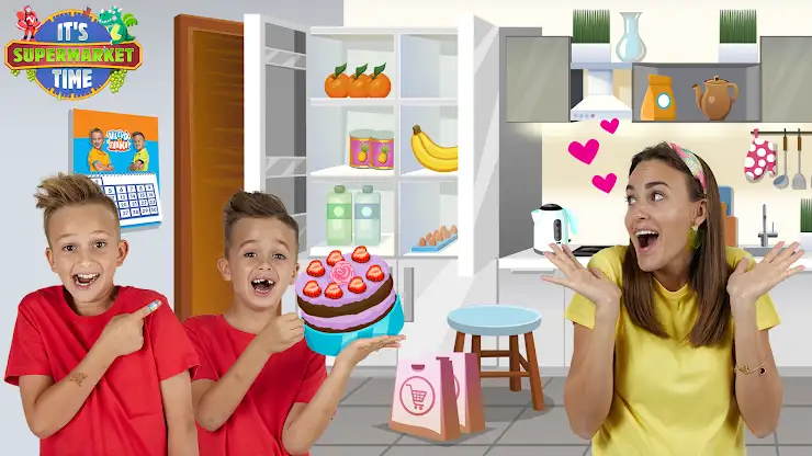 Vlad & Niki Supermarket game screenshot 5